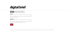 Desktop Screenshot of digitalbrief.net